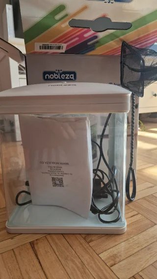 Acuario Nobleza 7L con accesorios