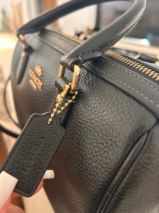 Bolso Coach Rowan Satchel Piel Negro