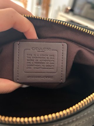 Bolso Coach Rowan Satchel Piel Negro