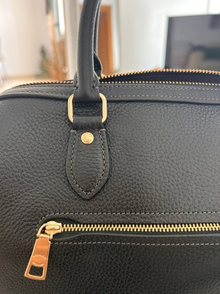 Bolso Coach Rowan Satchel Piel Negro