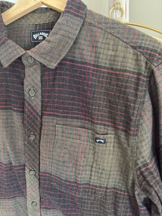 Camisa de franela Billabong a cuadros