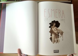 Novela gráfica "Esmera". Editado en 2017