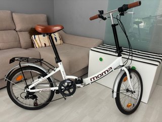 Bicicleta Moma Plegable Aluminio 21
