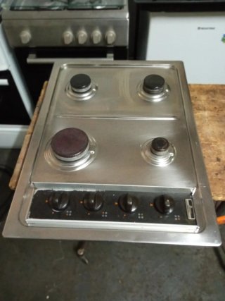 Encimera de gas butano 4 fuegos