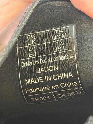 Botas Dr. Martens Negras Originales