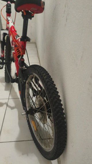 Bicicleta Montaña 20 Roja