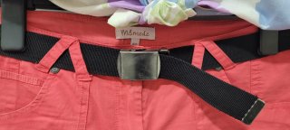 Conjunto Verano Blusa Estampada y Shorts Rojos