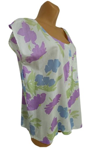 Conjunto Verano Blusa Estampada y Shorts Rojos