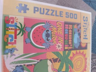 Puzzle Stitch 500 piezas Disney nuevo