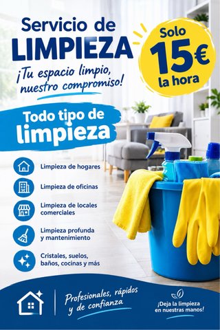 Linpieza de todo tipo