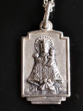 Cadena 50 cm con Medalla Religiosa