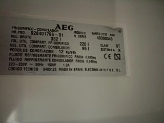 Nevera Combi AEG
