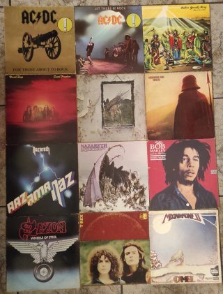 Discos de vinilo variados