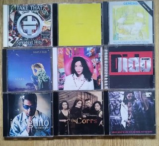 Lote 9 CDs Música Pop Rock Internacional