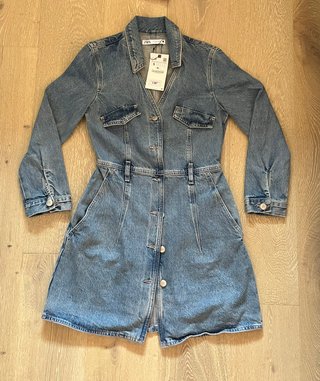 Vestido vaquero corto