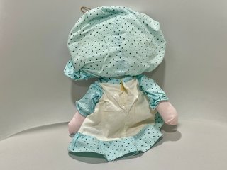Muñeca de trapo azul