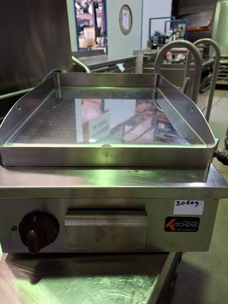 Plancha Eléctrica Cromo Duro
