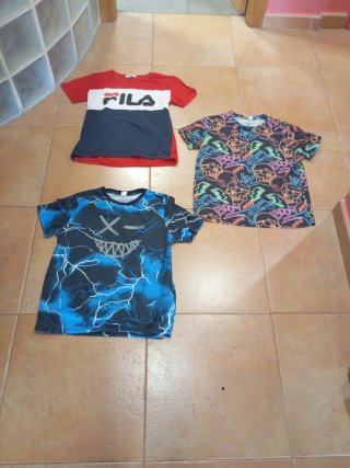 Pack 3 Camisetas Fila Talla M
