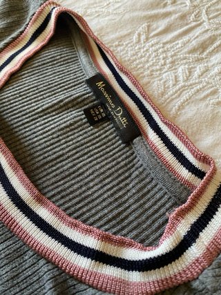 Camiseta Massimo Dutti gris