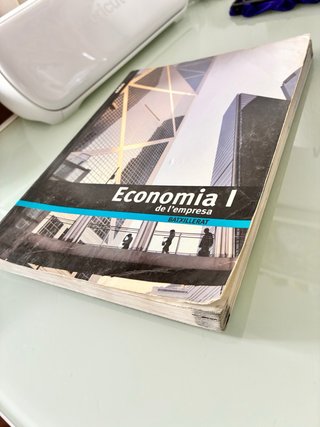 Economia de l'empresa I, Batxillerat