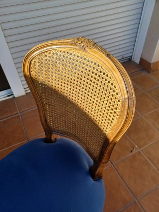 6 Sillas Isabelinas Talladas a Mano