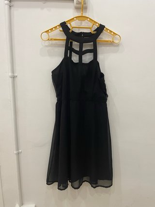 Vestido gótico negro