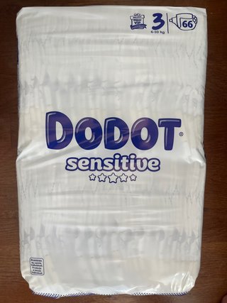 Pañales Dodot Sensitive Talla 3 (6-10 kg)