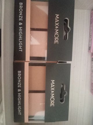 Max & More Rainbow Highlighter Paleta Multicolor