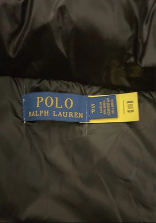 Chaqueta Ralph Lauren Negra con Capucha
