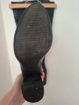 Botas altas Zara negras