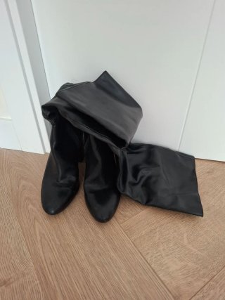 Botas altas Zara negras