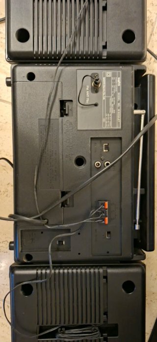 Radio Sanyo Doble Cassette