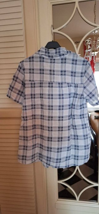 Camicia a quadri uomo/donna