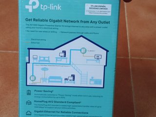 Kit Adaptadores PLC TP-Link AV1000 Gigabit