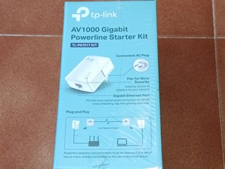 Kit Adaptadores PLC TP-Link AV1000 Gigabit