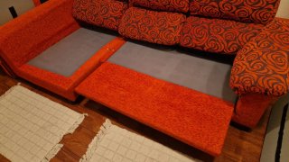 Sofá Chaiselongue Naranja ENTREGA EN MANO