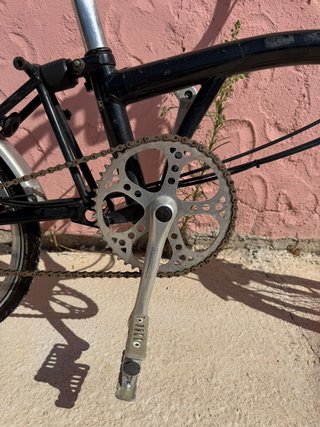 Bicicleta Brompton 3 velocidades plegable