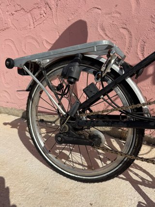 Bicicleta Brompton 3 velocidades plegable