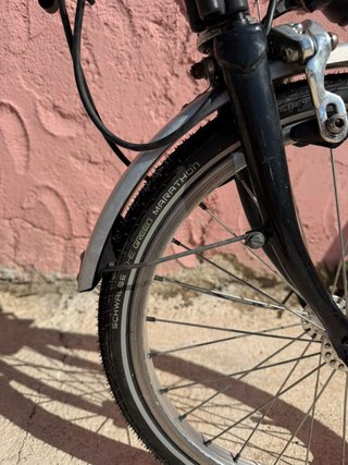 Bicicleta Brompton 3 velocidades plegable