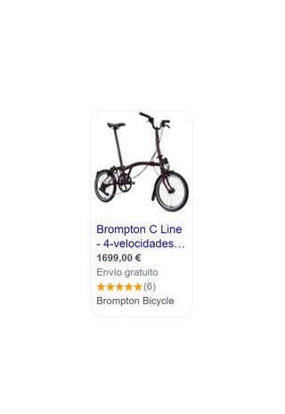 Bicicleta Brompton 3 velocidades plegable