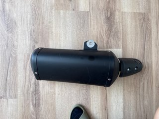 Tubo de escape Yamaha FZ8-N FZ8-S Negro