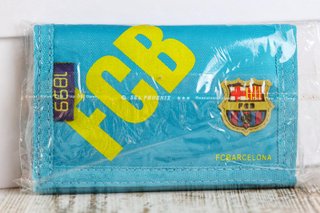 Monedero FC Barcelona con llavero