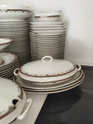 Vajilla Limoges Paris Francia Porcelana