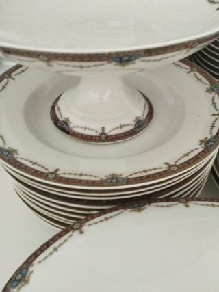 Vajilla Limoges Paris Francia Porcelana