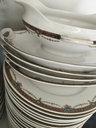 Vajilla Limoges Paris Francia Porcelana