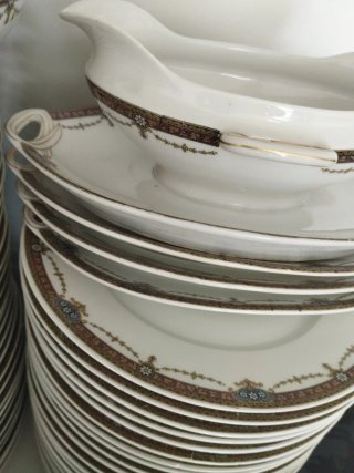 Vajilla Limoges Paris Francia Porcelana