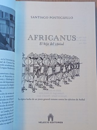Africanus- 1ª edición Velecio Santiago Posteguillo