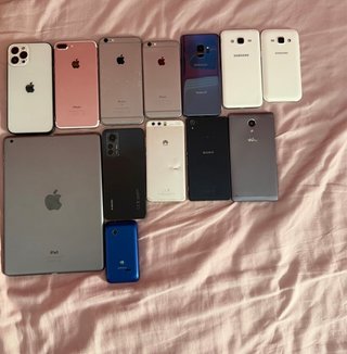Lote de móviles y tablet Apple, Samsung, Sony