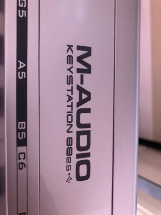 Teclado Maestro M-Audio Keystation 88ES