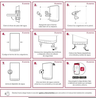 Ariston Velis Tech Dry Wifi 100 Termo de agua 100L